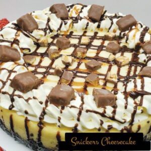 snickers cheesecake